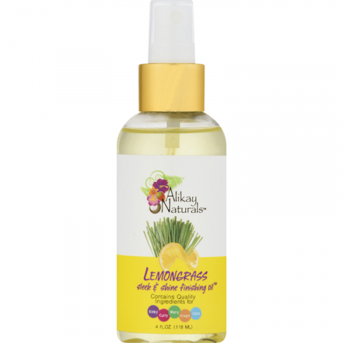 Alikay Naturals Lemongrass Sleek and Shine Finishing Oil 4 oz Alikay Naturals Lemongrass Sleek and Shine Finishing Oil 4 oz